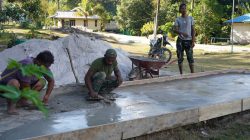 TMMD Ke-129 Kodim 1807/Sorong Selatan Optimalkan Akses Wisata Air Terjun Kampung Sesor Melalui Pembangunan Jalan dan Tangga 2