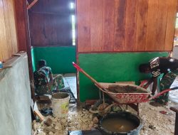 Rumah Type 36 TMMD Ke-129 Kodim 1807/Sorong Selatan Hampir Rampung, Wujud Nyata Kepedulian TNI Tingkatkan Kesejahteraan Warga