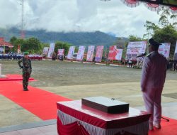 Pegunungan Bintang Gelar Upacara HUT ke-81 RI, 600 Peserta Ikuti Pengibaran di Oksibil