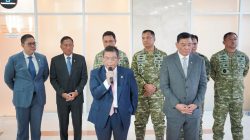 Wapang TNI Dampingi Menhan RI dalam Rapat Kerja Bersama Komisi I DPR RI