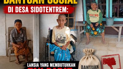 Dugaan Pilih Kasih Bantuan Sosial di Desa Sidotentrem: Lansia yang Membutuhkan Tak Dapat, Warga Berkecukupan Justru Terus Dibantu 8