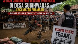 ‎Judi Sabung Ayam Marak di Desa Sugihwaras Kecamatan Prambon — Polres Nganjuk Diminta Tegakkan Hukum