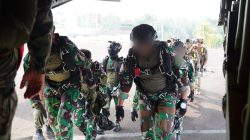 Prajurit SOF TNI dan US Army Sukses Laksanakan Infiltrasi Udara Dalam Latihan Super Garuda Shield 2026