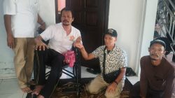 Dua Tahun Menderita Stroke, Warga Babakanmulya Kembali Dapat Bantuan Kursi Roda dari DPC Gerindra Kuningan