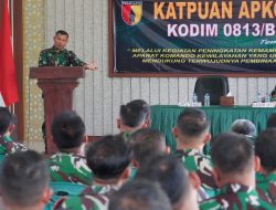 Kodim Bojonegoro Gembleng Apkowil: Pertajam Kemampuan Teritorial yang Unggul, Modern dan Humanis
