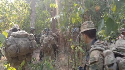 Pasukan Airborne SGS 2026 Laksanakan Operasi Lanjutan Dalam Materi Jungle FTX 5