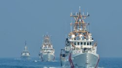 Photex Navy Force SGS 26, TNI AL dan Unsur Maritim Amerika Serikat Tampilkan Formasi Laut