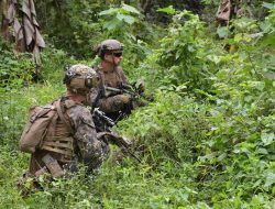 Kewaspadaan dan Komunikasi Terpadu Jadi Kunci Latihan Force on Force SGS MARFOR Lampung 2026