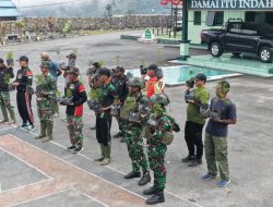 Sambut HUT Ke-81 TNI Tahun 2026, Kodim 1714/Puncak Jaya Bersama Rakyat Menanam Pohon Demi Masa Depan Baik