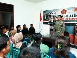 Puspsi TNI Berikan Trauma Healing bagi Relawan TNI dan Persit Penyintas Gempa NTT