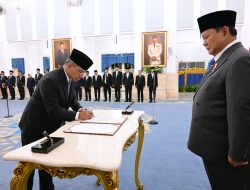 Panglima TNI Hadiri Pelantikan Menteri Keuangan RI
