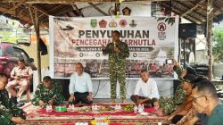 TNI Perkuat Sinergitas Lintas Sektor dalam Pencegahan Karhutla di Sambas