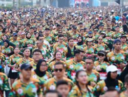 TNI Run 2026 Meriahkan Rangkaian HUT Ke-81 TNI, 15.965 Pelari Padati Monas