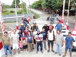 Kodim 1710/Mimika Rampungkan Jembatan Beton di Kelurahan Pasar Sentral