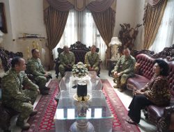 Jelang HUT Ke-81 TNI,  Pasahli Panglima TNI Anjangsana kepada Mantan Panglima TNI