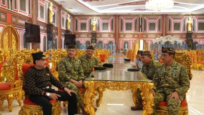 Kababinkum dan HAM TNI Bersama Waaspers Panglima TNI Anjangsana ke Sesepuh TNI 6