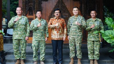 Merawat Silaturahmi, Kas Kohanudnas Silaturahmi Dengan Mantan Panglima TNI 6