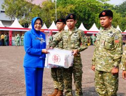 Waketum Dharma Pertiwi Buka Bazar TNI, Semarakkan HUT ke-81 TNI