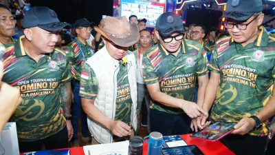 Gelorakan Sportivitas, Panglima TNI Ramaikan Open Tournament Domino Orado (101) 6