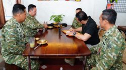 Rangkaian HUT, Wadan Kodiklat TNI Silaturahmi dengan Mantan Panglima TNI 2