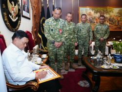 Pesan Menko Polkam Jenderal TNI (Purn) Djamari Chaniago: Pegang Teguh Sumpah Prajurit, Sapta Marga dan 8 Wajib TNI