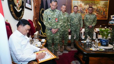 Pesan Menko Polkam Jenderal TNI (Purn) Djamari Chaniago: Pegang Teguh Sumpah Prajurit, Sapta Marga dan 8 Wajib TNI 6