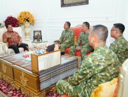 Anjangsana Orjen TNI ke Laksamana TNI (Purn) Yudo Margono: Pesan Inovasi dan Tanggung Jawab Komandan di Tengah Keterbatasan