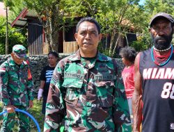 Kodim 1714/Puncak Jaya Salurkan Air Bersih, Wujud Kepedulian TNI kepada Warga Pagaleme