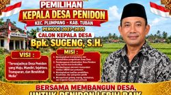 ‎Bersama Membangun Penidon Lebih Baik! Bpk. Sugeng, S.H. Usung Visi Desa Maju, Mandiri, Sejahtera, Transparan & Berakhlak Mulia