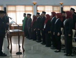 Lantik 113 Pejabat, Bupati Bojonegoro Setyo Wahono Tekankan Profesionalitas Pelayanan