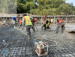 Dikebut Agar Segera Rampung! Pergantian Jembatan Kulak & Krajan III Probolinggo Capai 85%
