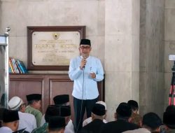 Pemkab Bojonegoro Bersama Kemenag dan Umat Islam Gelar Sholat Istisqa Mohon Turun Hujan di Masjid Baabus Shofa