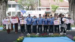 Usung Tema 'Patrioti, Gigih, Berempati', Pemkab Bojonegoro Gelar Upacara Sumpah Pemuda ke-98 dan Anugerahi Pemuda Berprestasi 2