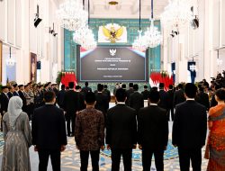 Panglima TNI Hadiri Pengangkatan 26 Anggota Wantimpres di Istana Negara