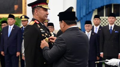 Panglima TNI Hadiri Pelantikan Kapolri dan Wakapolri di Istana Negara 5