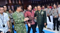 Panglima TNI Hadiri Acara Pisah Sambut Kapolri