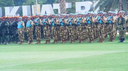 Panglima TNI Tinjau Gladi Bersih Upacara HUT Ke-81 TNI
