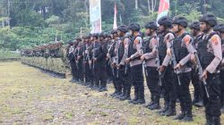 Upacara HUT TNI ke-81 di Yahukimo Berjalan Khidmat di Lapangan Abyu 2