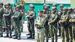 HUT Ke-81 TNI Tahun 2026, Kodim 1714/Puncak Jaya Gelar Upacara, Dipererat Kebersamaan TNI dan Kepolisian 4