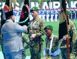 Perkuat Pertahanan Negara, Presiden Prabowo Resmikan 204 Satuan Baru TNI Tiga Matra