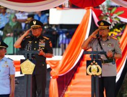 Panglima TNI Bersama Kalemdiklat Polri Pimpin Wisuda 1.944 Taruna TNI-Polri