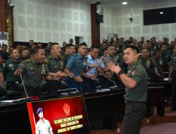 Wapang TNI Tekankan Nilai Kepemimpinan kepada Pasis Dikreg ke-68 Seskoad