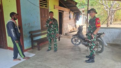 Dandim 1808/Mansel Selaku Dansatgas TMMD Ke-130 Cek Kesiapan Personel 7