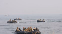 Jelang Demo Pendaratan Amfibi, TNI–ADF Mantapkan Latihan di Pantai Banongan