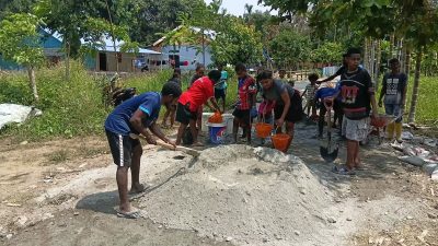 Partisipasi Mama-Mama Papua, Gotong Royong Sukseskan TMMD ke-130 6