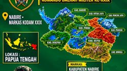 Kodam XXIX/Mambruk Resmi Berdiri di Nabire, Perkuat Pertanahan dan Pengabdian TNI AD di Papua Tengah