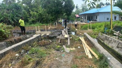 Satgas TMMD ke-130 Bangun Jembatan, Permudah Akses Jalan Masyarakat 6