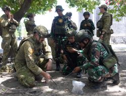 Jinakkan Bahan Peledak, Prajurit Zeni TNI-Australia Integrasikan Pemahaman Taktis