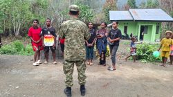 Satgas TMMD Ke-130 Kenalkan Peluang Jadi Prajurit TNI AD kepada Pemuda Yamboi Gunung 2