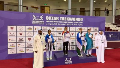 Atlet Taekwondo Indonesia Meraih Medali Emas Kategori Cadet U47 Putri di Doha, Qatar 6